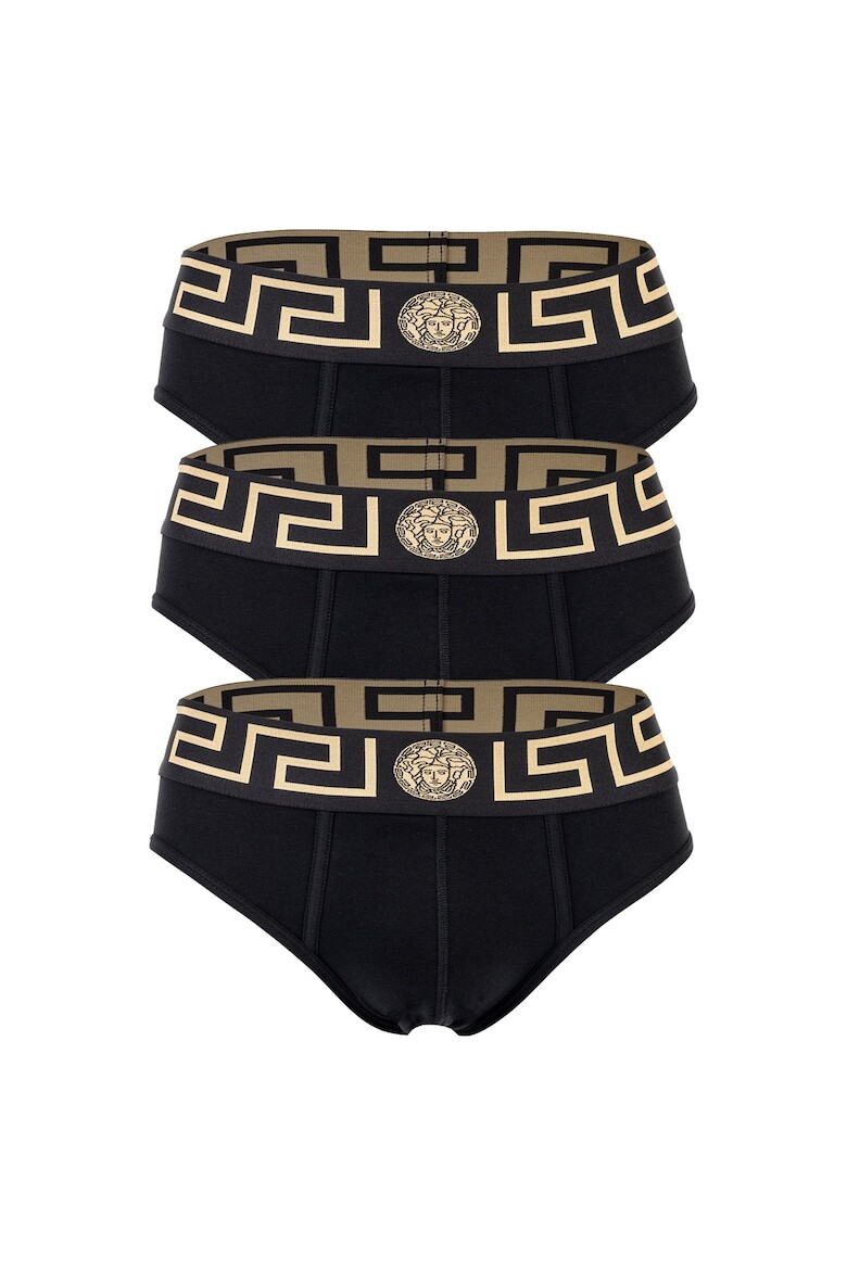 

Трусики Topeka, 3 пары Versace, черный