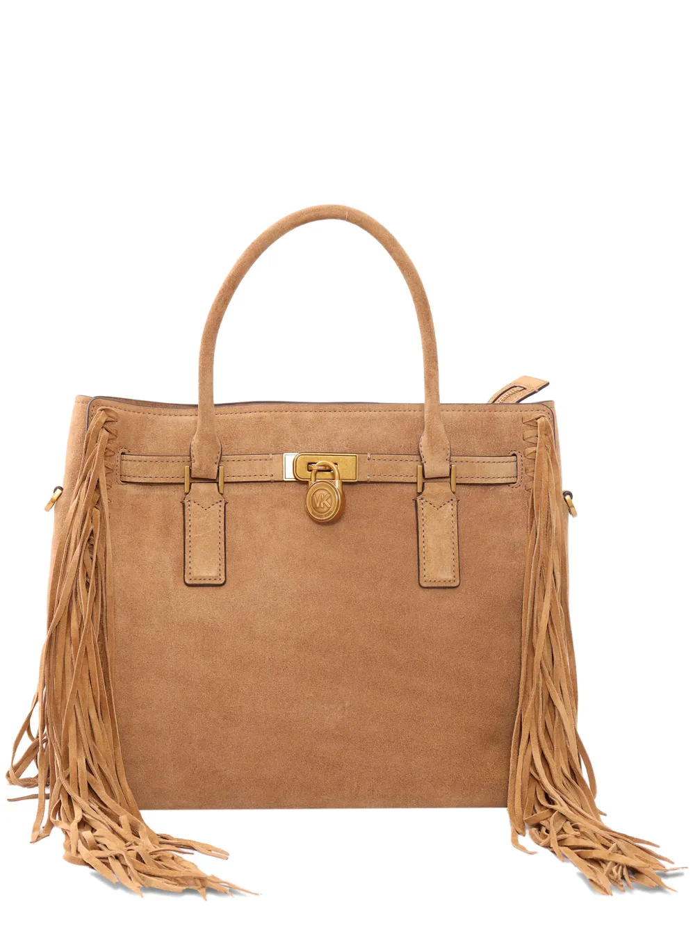 

Маленькая сумка Hamilton Moderne с бахромой Michael Michael Kors, коричневый