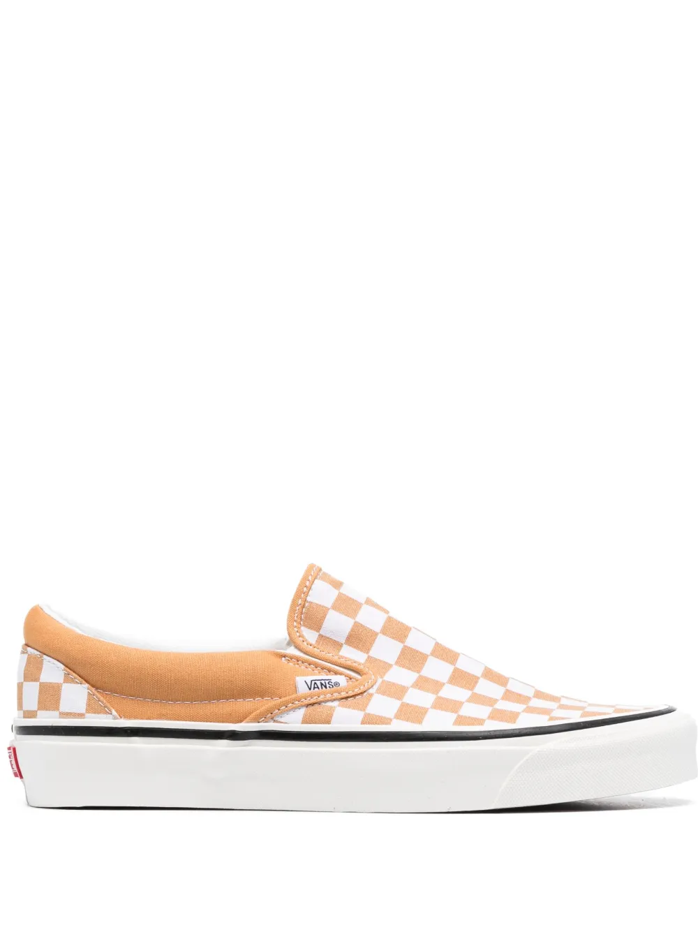 

Слипоны в клетку Vans, нейтральный