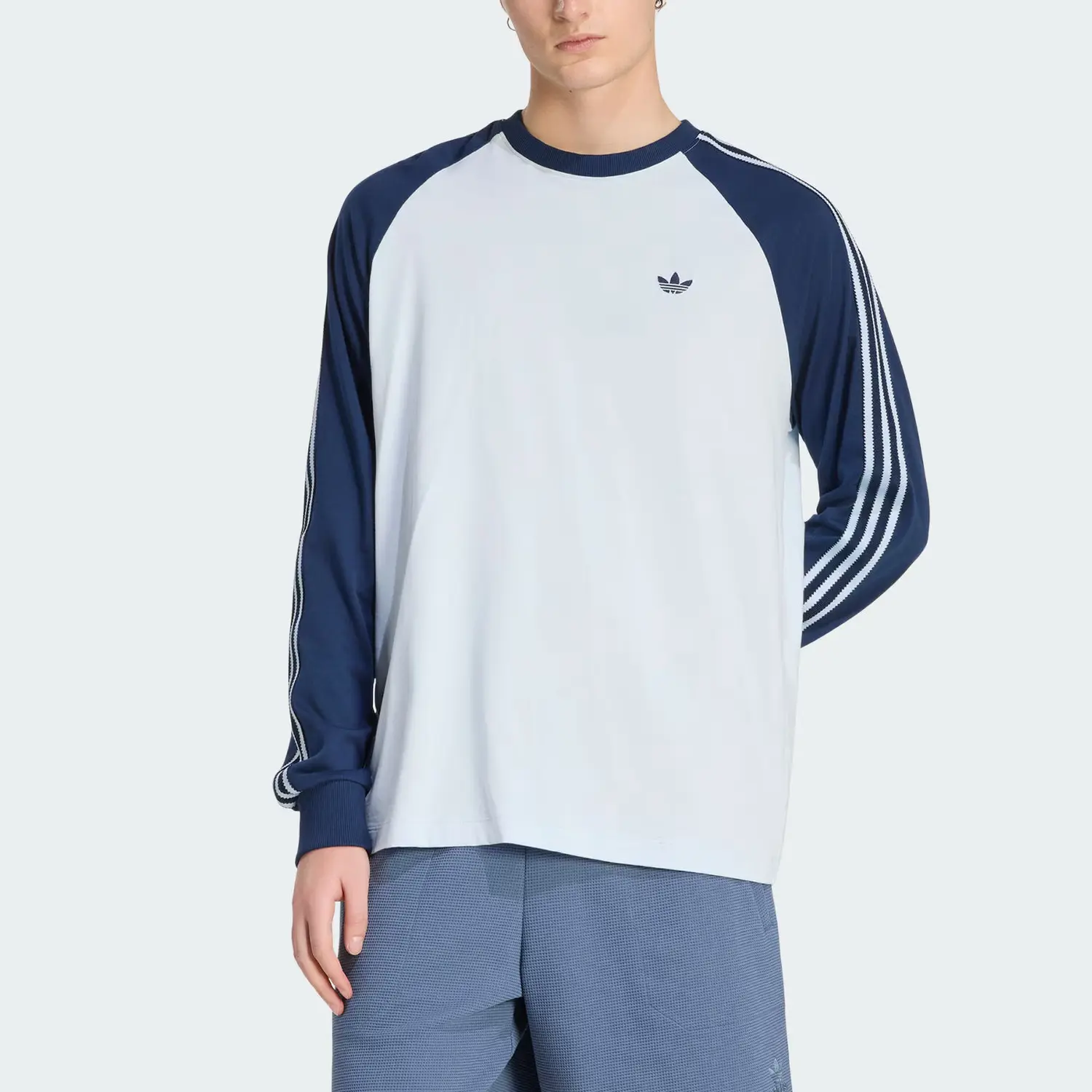 Футболка Britcore Cali мужская Adidas Originals, crystal синий/темно-indigo — фото 3