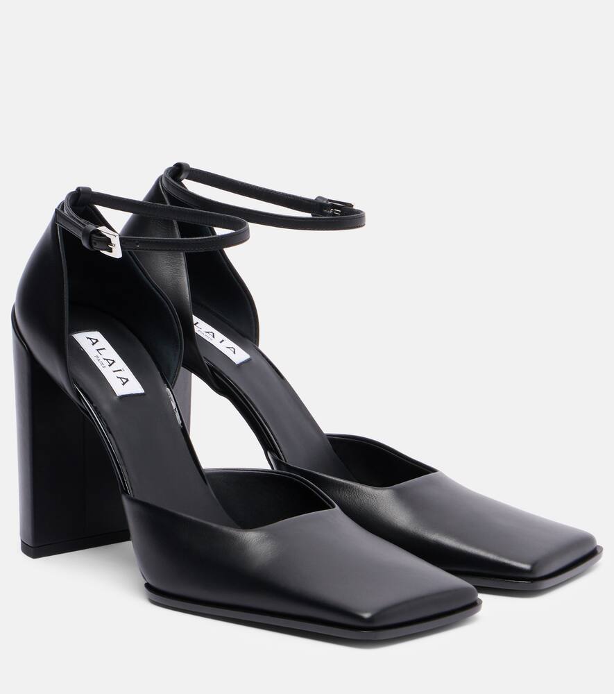 Кожаные лоферы Alaïa, Noir
