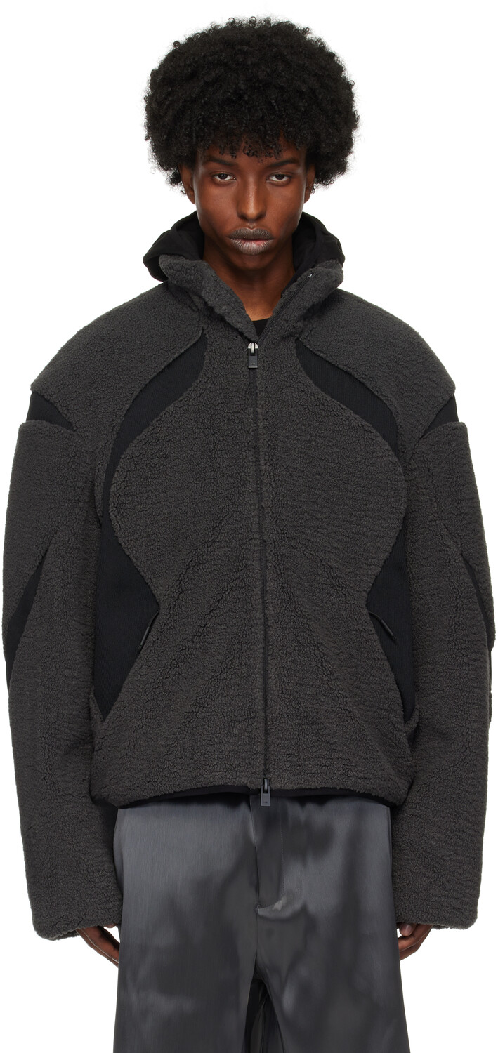 

Куртка из флиса Custos черного и серого цветов HELIOT EMIL, Grey with Black