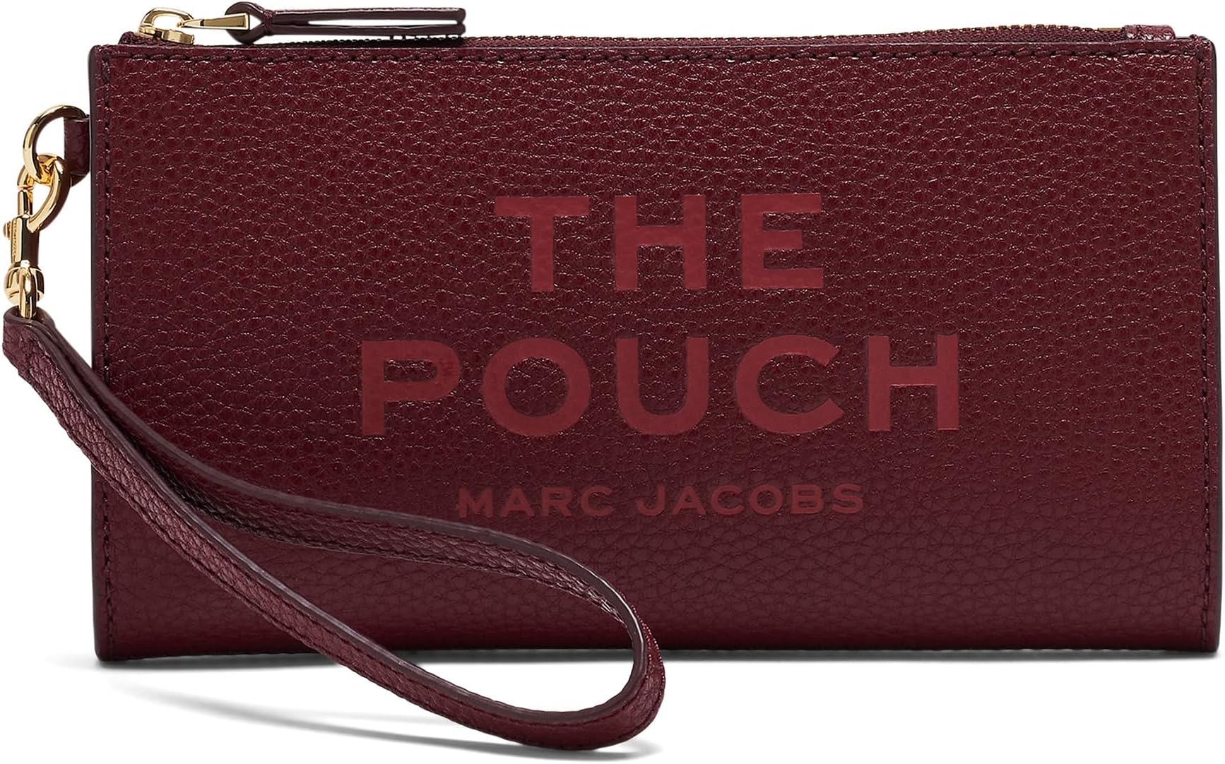 

Рюкзак Marc Jacobs The Leather Pouch, цвет Cherry