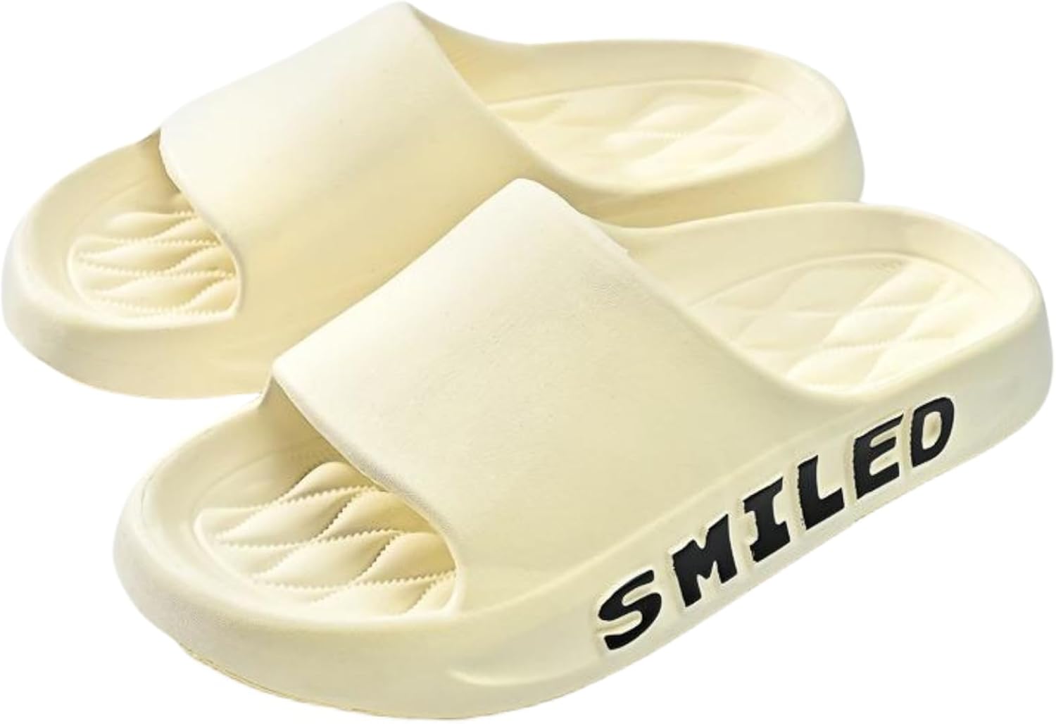 

Домашние тапочки, мягкие шлепанцы для душа для женщин и мужчин, домашние тапочки, слайды, сандалии с утолщенной подошвой, летние тапочки для бассейна, для ванной комнаты, нескользящие, быстро сохнущие пляжные шлепанцы Iwhgrmp, белый