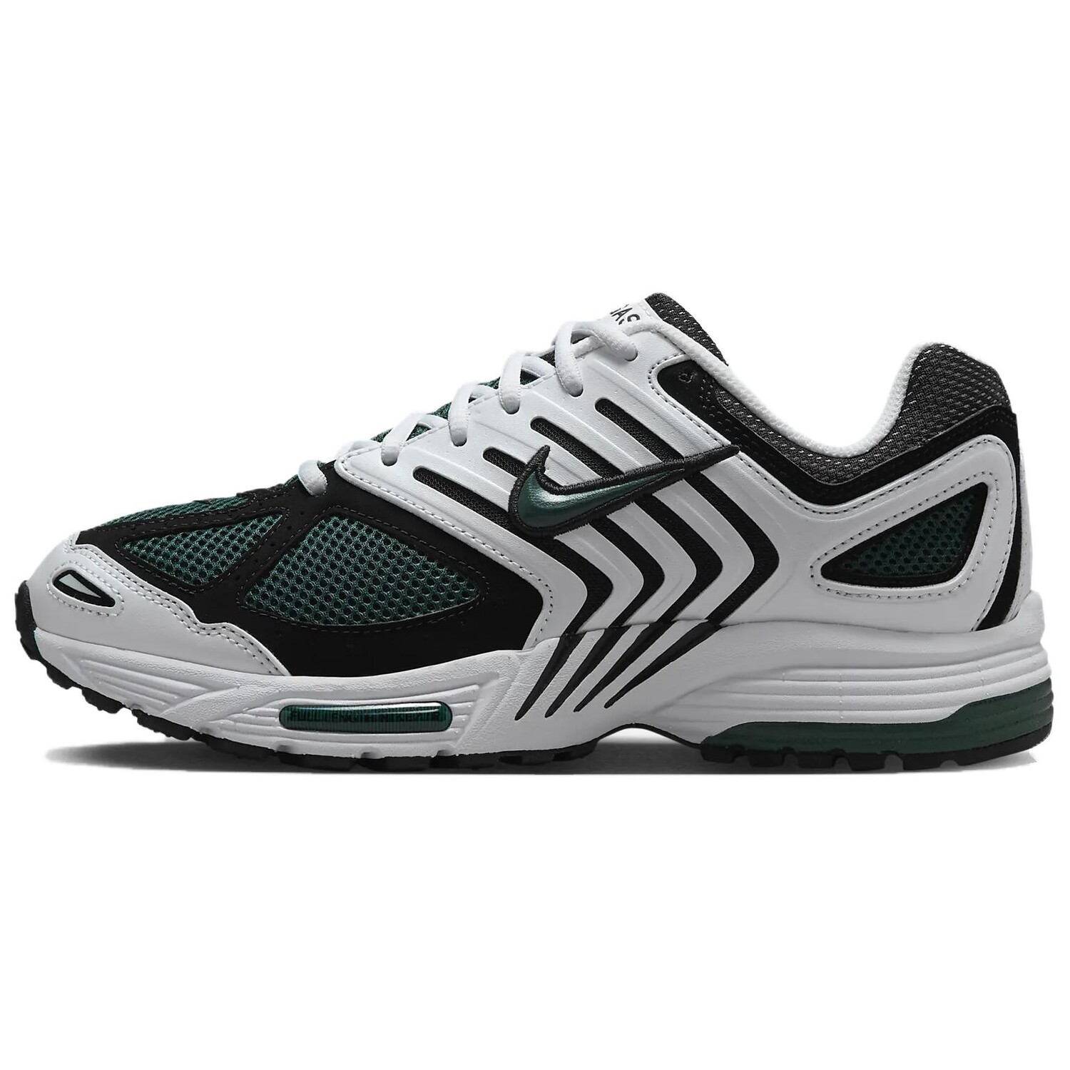 

Кроссовки Air Pegasus 2K5 женские с низким верхом, белый/черный/зеленый Nike