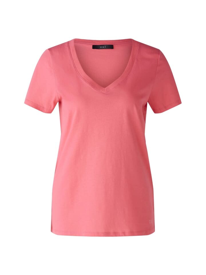 

Футболка Oui CARLI 100% Bio Baumwolle, цвет hot pink
