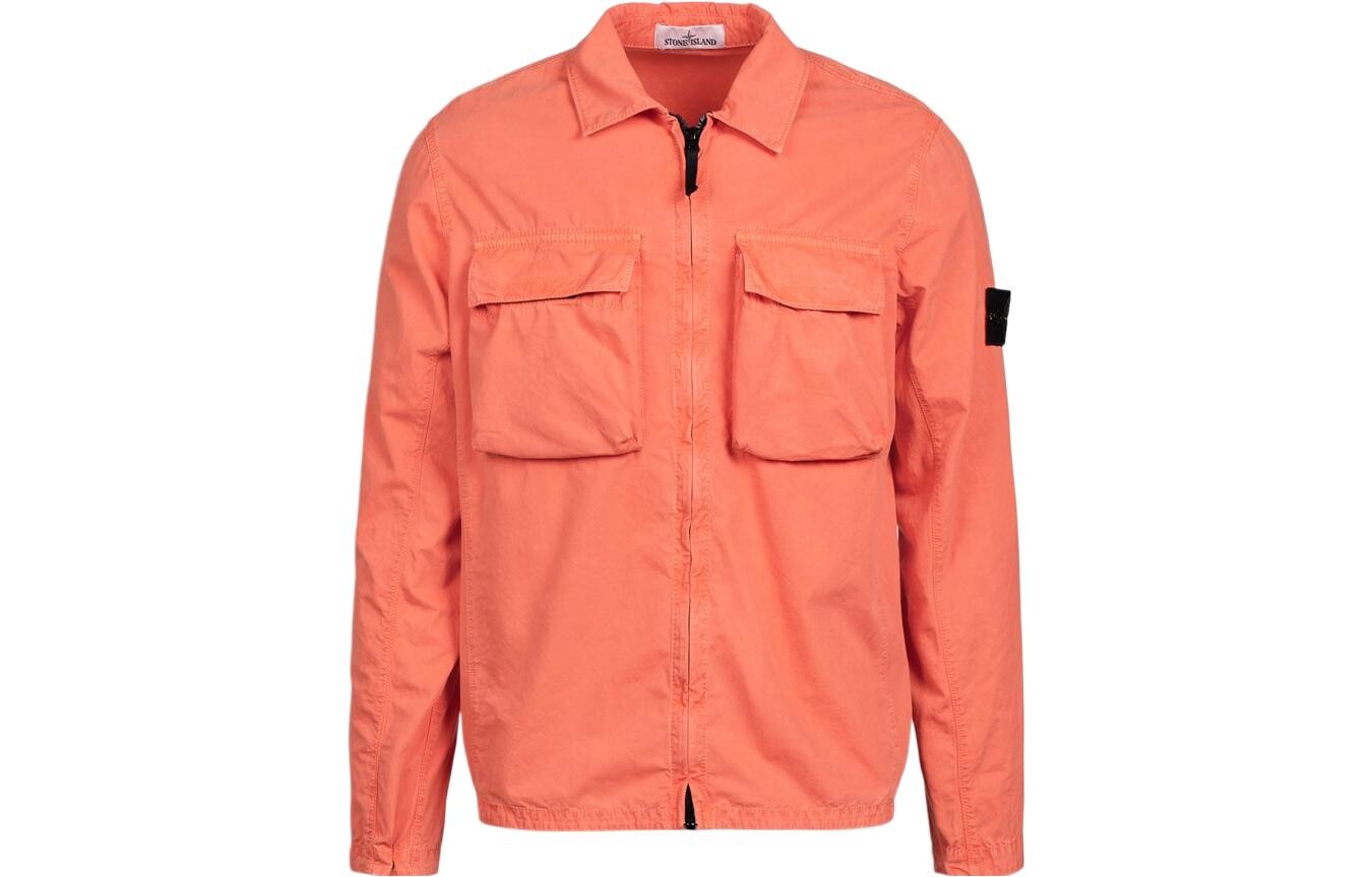 

Куртка мужская оранжевая Stone Island, оранжевый