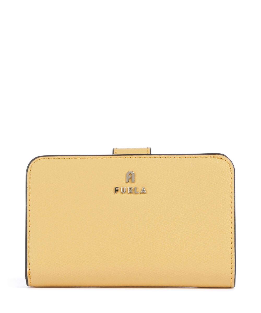 

Кошелек Camelia m из зернистой кожи Furla, желтый