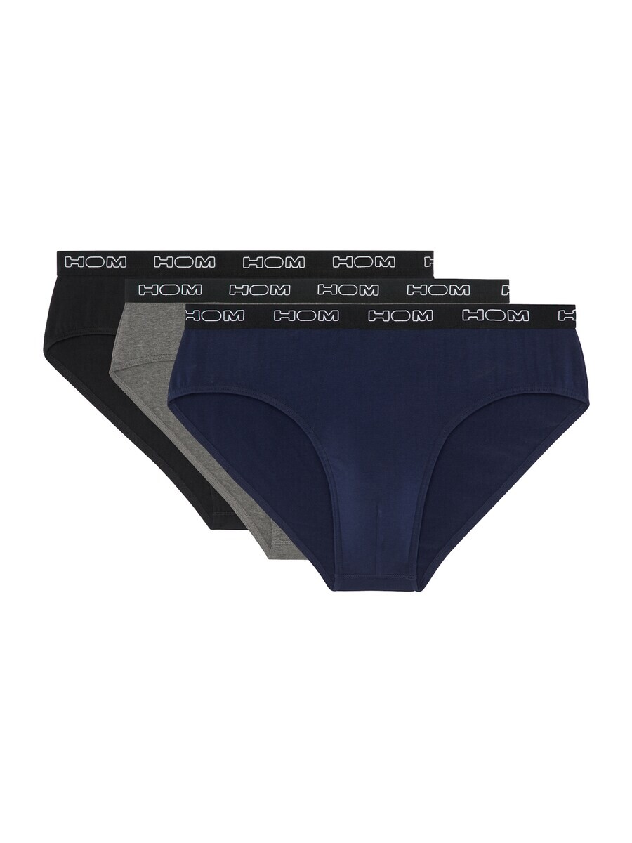 

Трусы HOM Panty, цвет navy/mottled grey/black