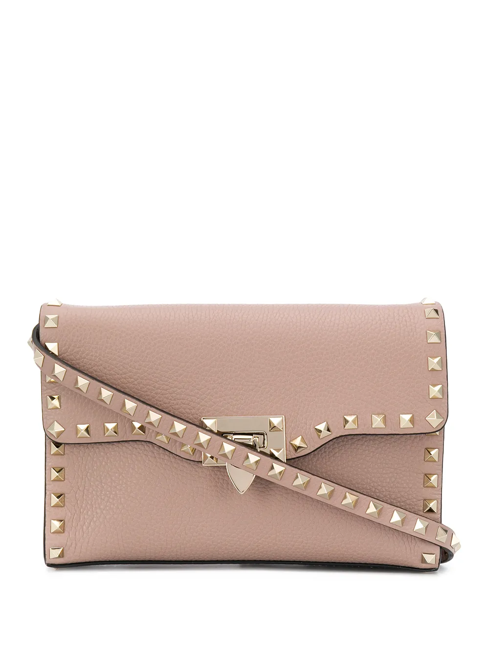 

Клатч с декором Rockstud VALENTINO GARAVANI, розовый