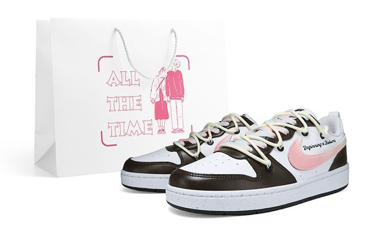 

Кроссовки для скейтбординга Dunk женские с низким верхом Chalk White Nike