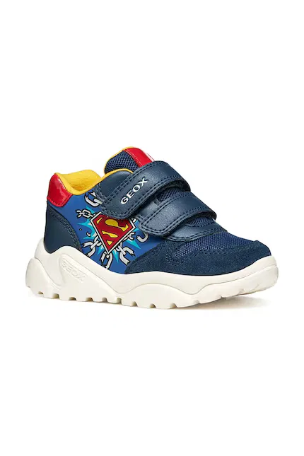 Кроссовки детские CIUFCIUF x Superman Geox, синий