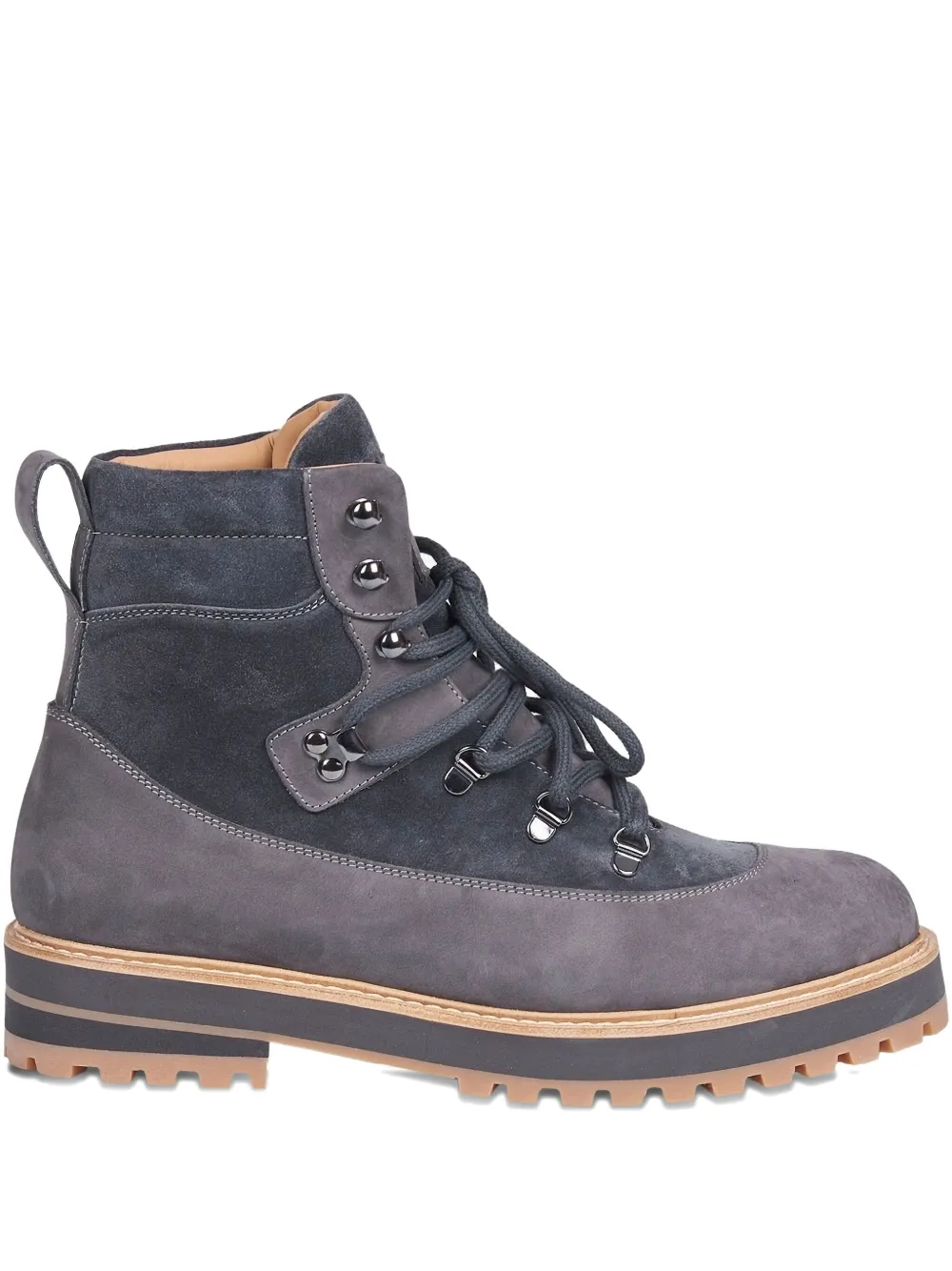 

Ботинки на шнуровке Eleventy, серый