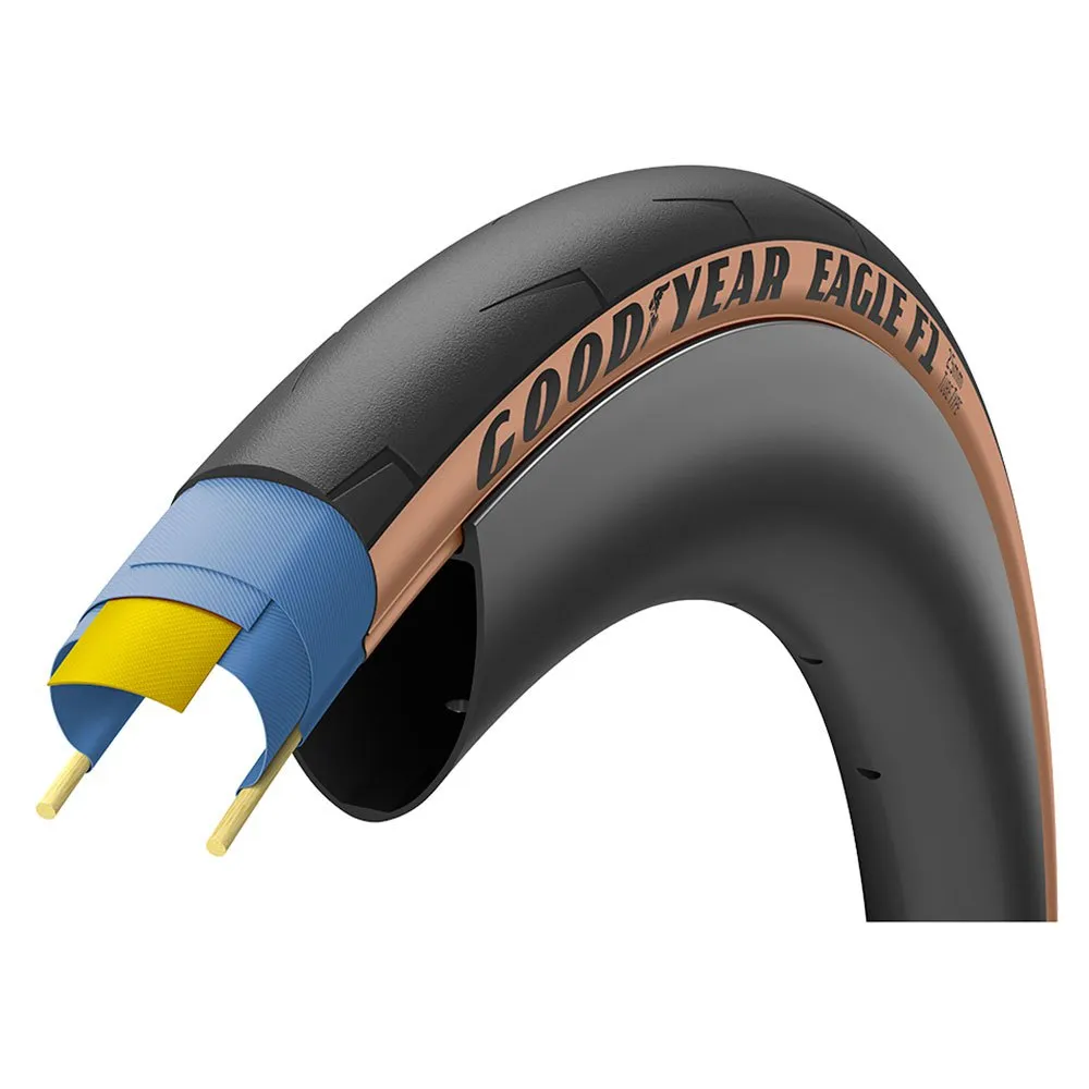 

Дорожная шина Goodyear Eagle F1 120 TPI 700C x 28, черный