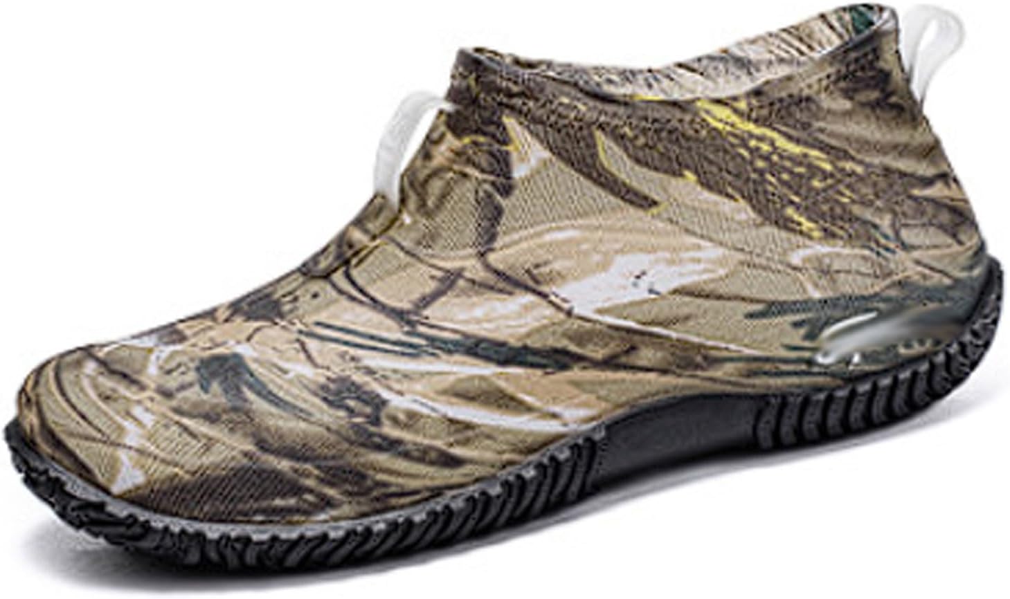 

Мужские низкие водонепроницаемые резиновые сапоги, противоскользящие для рыбалки, строительства, кухни, мойки автомобилей (серый, 7) Clingre Boutique Shop