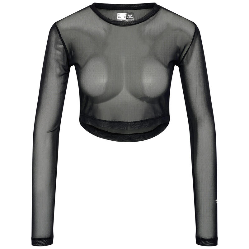 

Женская сетчатая футболка Hmlmt Fierce, гибкая для йоги HUMMEL, цвет schwarz