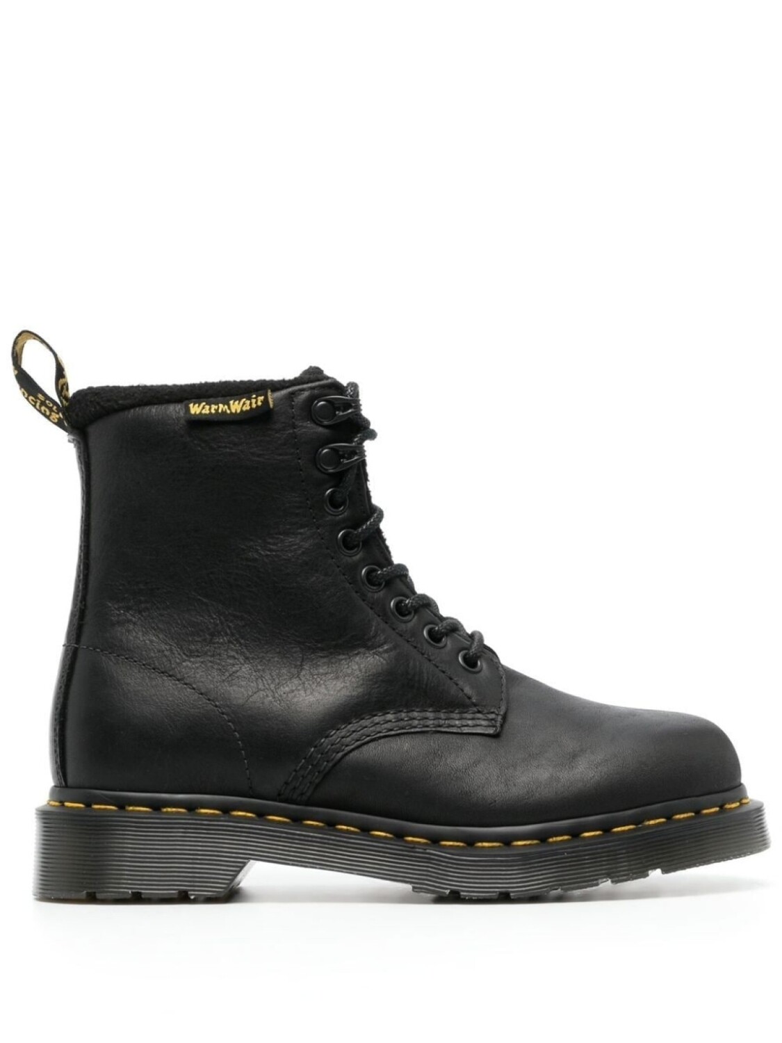 Ботинки Dr. Martens 1460 Pascal на флисовой подкладке, черный