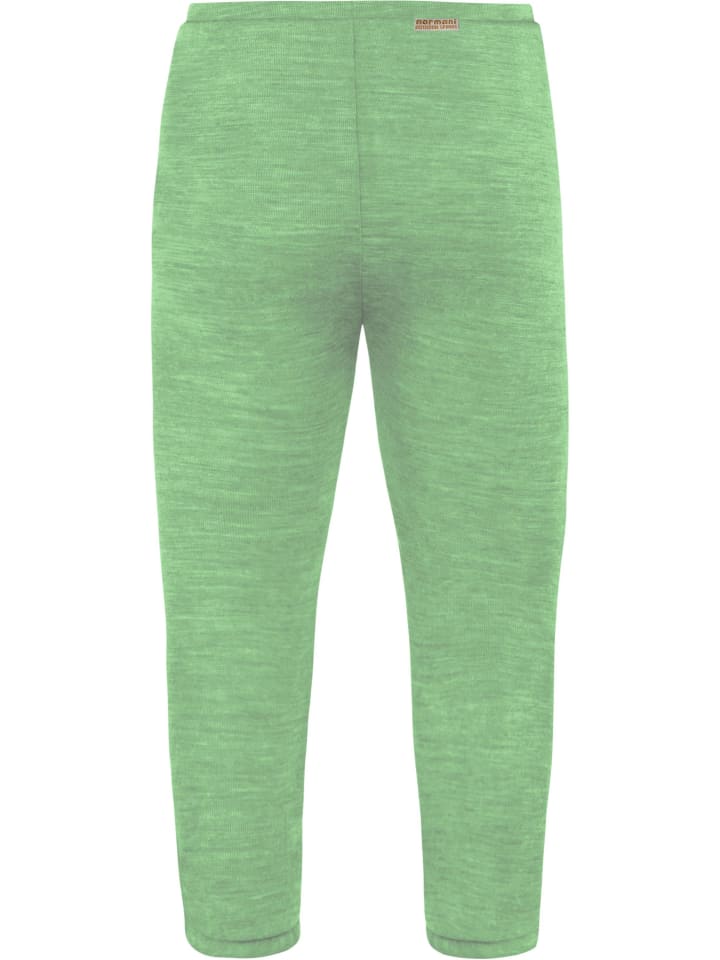 Брюки из шерсти мериноса Silverdale зеленого цвета Normani Outdoor Sports — фото 2