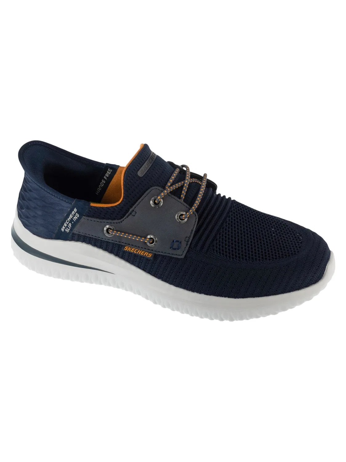 Слипоны 'Skechers Slip-Ins: Delson 3.0 - Roth' Skechers, Dark Blue — фото 2