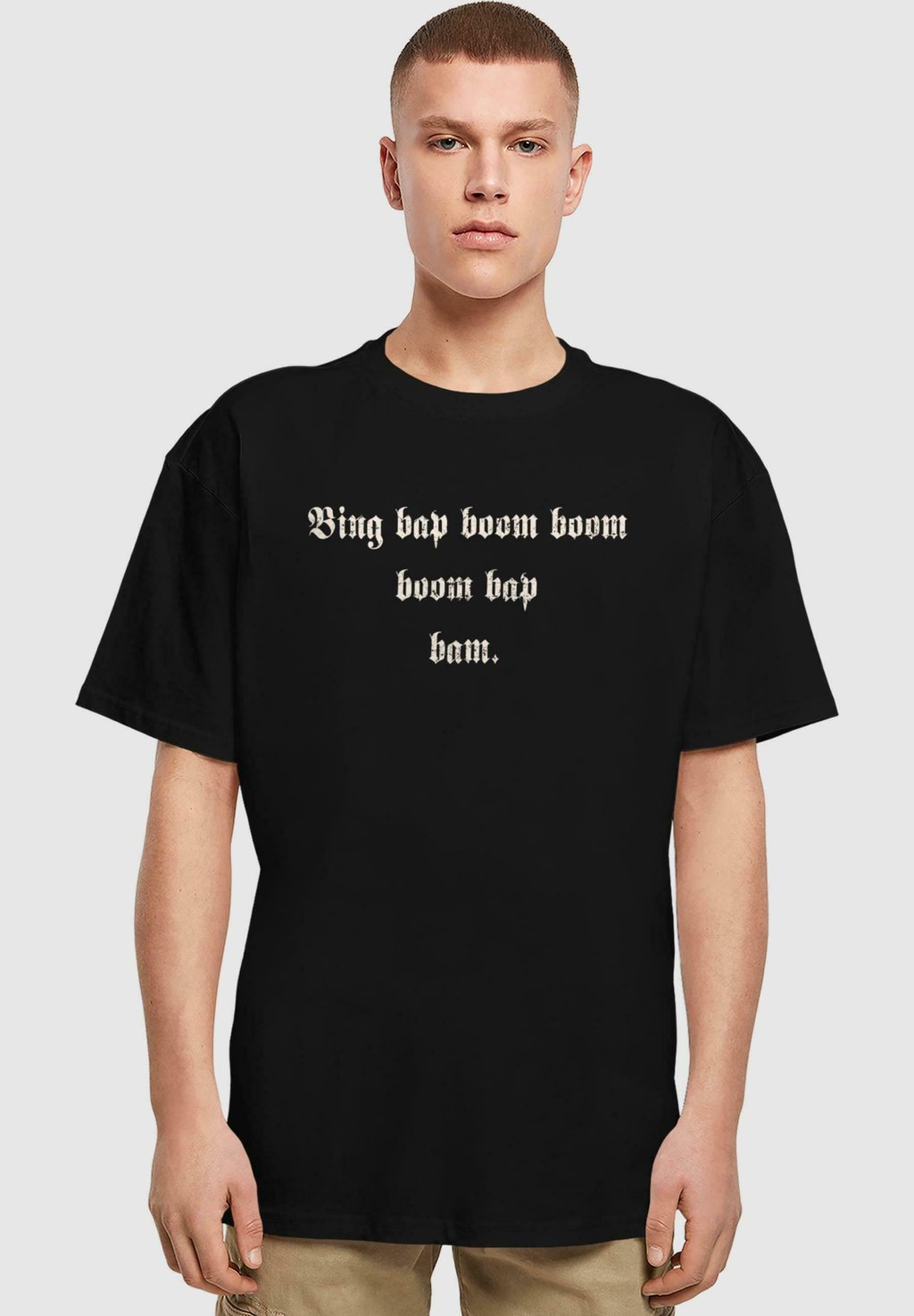 

Футболка с принтом BING BAB BOOM HEAVY Upscale by Mister Tee, черный