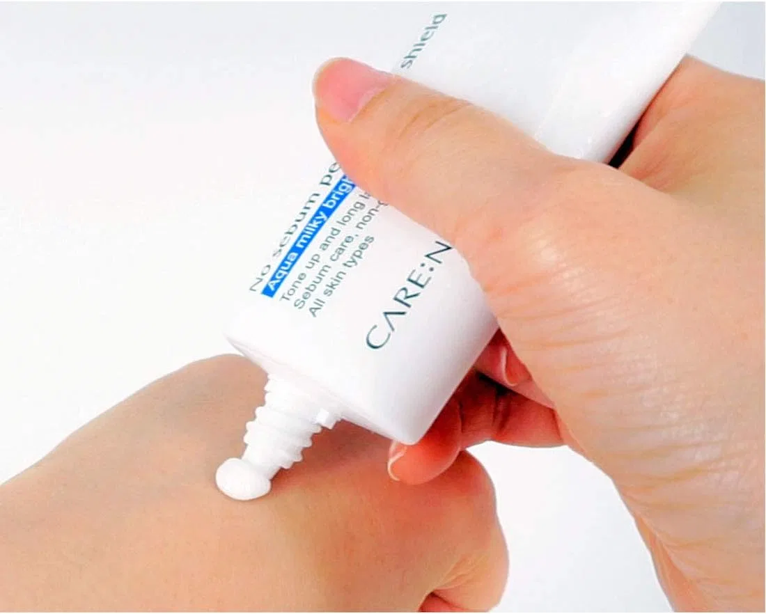 Солнцезащитный крем для лица CARE:NEL No Sebum Perfect UV Shield SPF50+ PA+++, 50 мл — фото 2