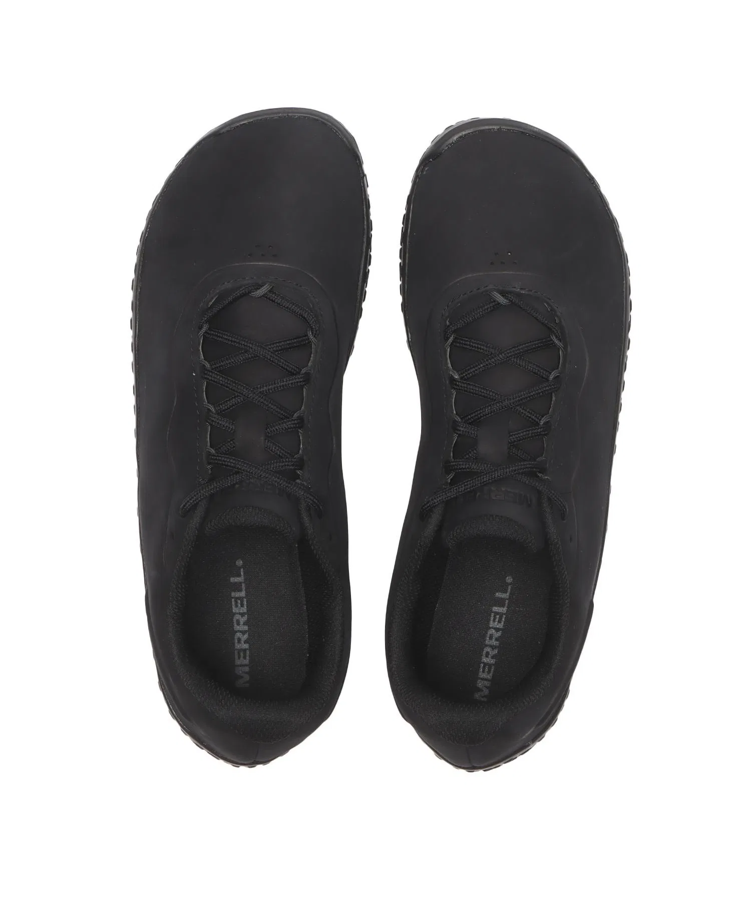 Мужские кожаные кроссовки VAPOR GLOVE 7 MERRELL чёрные — фото 4