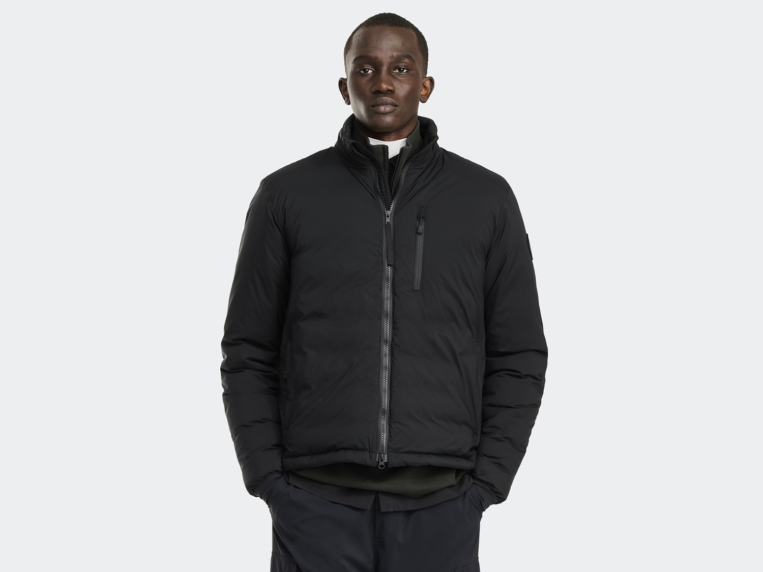 

Куртка Canada Goose Lodge Black Label, черный