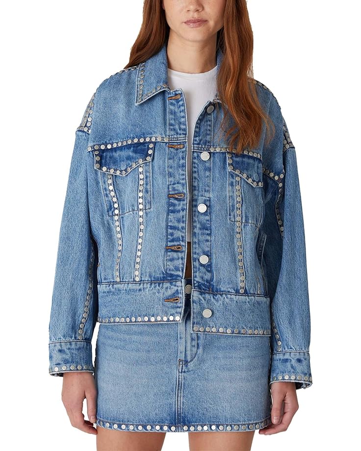 

Куртка Blank NYC Denim Trucker Jacket, синий