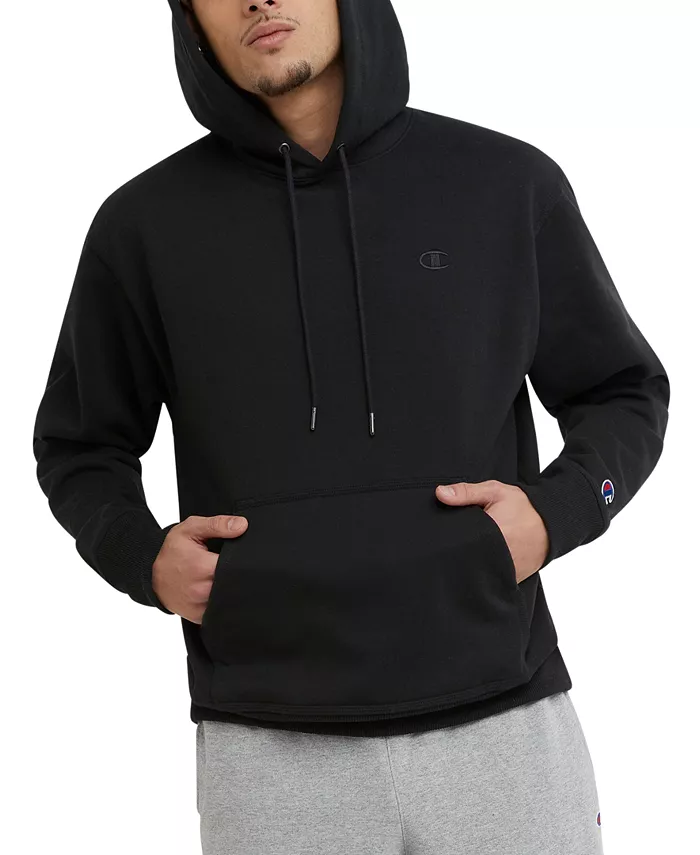 

Мужская толстовка Powerblend Fleece с капюшоном Champion, черный