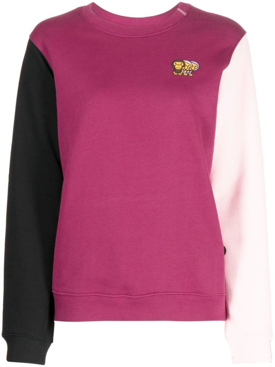 

Толстовка с логотипом *BABY MILO STORE BY *A BATHING APE, фиолетовый