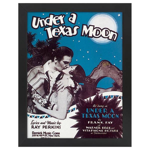 

Рамка для фотографий LegendArte Poster Under A Texas Moon, черный