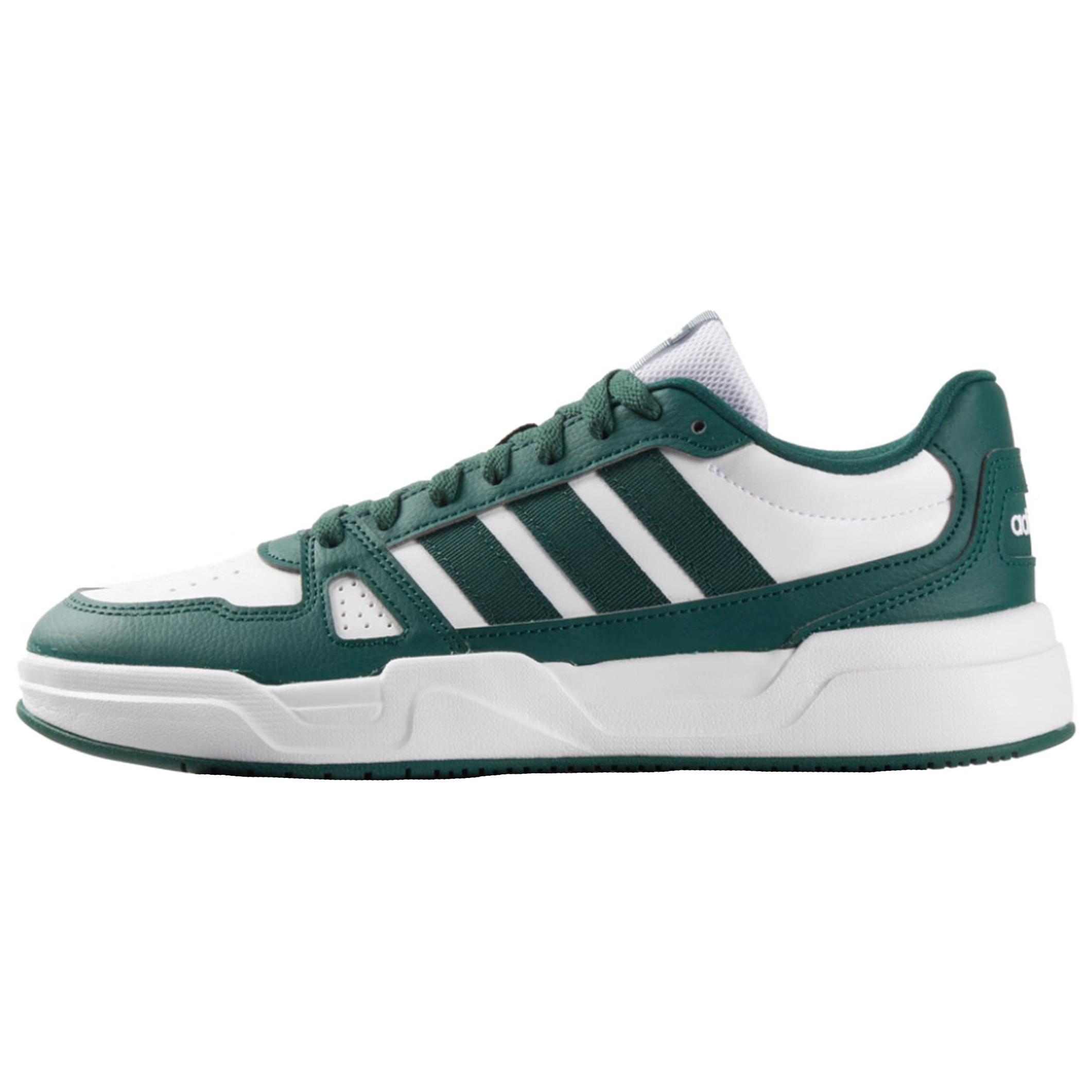 

Скользоустойчивые и дышащие низкие скейтерские кроссовки Adidas LITE BALLER Мужские Бело-зеленые