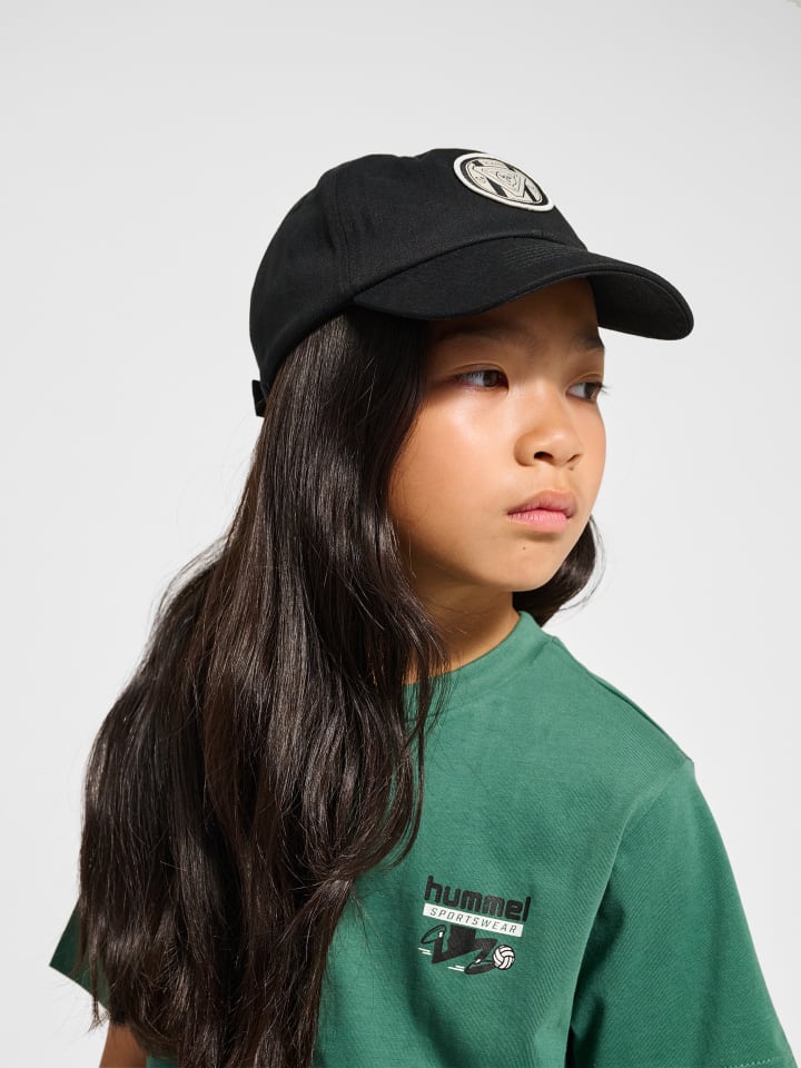 

Hummel Детская бейсболка Hmljr, черная