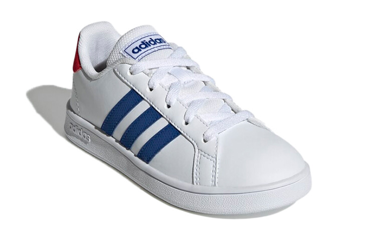Кроссовки Adidas Grand Court Big Kid 'White Royal Blue' — фото 3