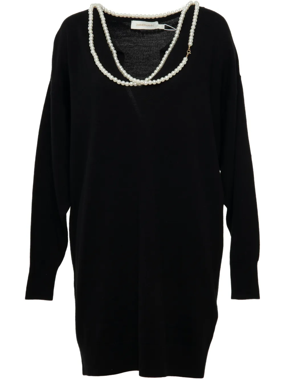 

Платье мини Crush ZIMMERMANN, черный