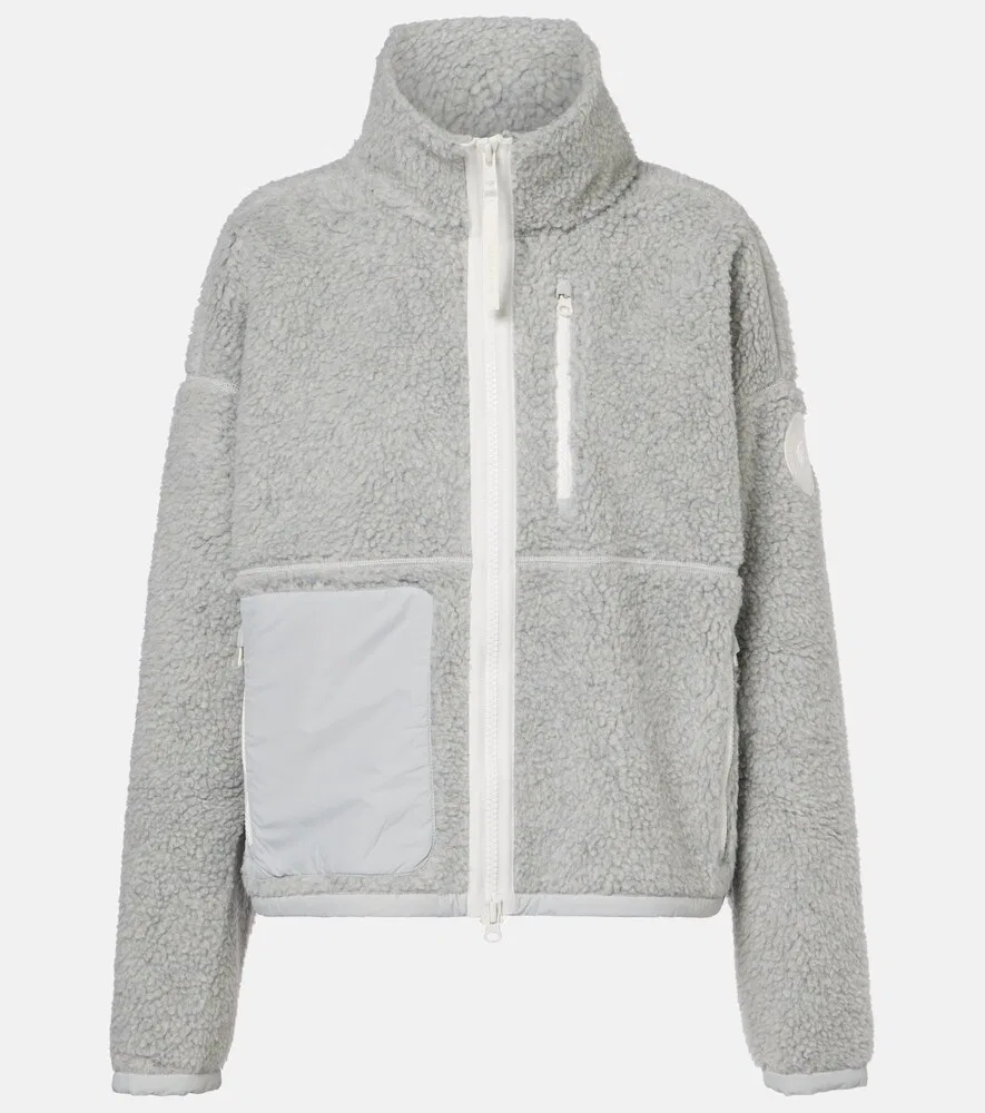 Флисовая куртка Simcoe из шерстяной смеси Canada Goose, серый
