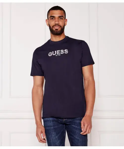 

Футболка Regular fit Guess Jeans, синий