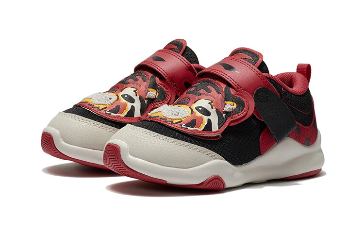 Кроссовки LINING YOUNG Kids Lifestyle Shoes Kids Low-top Black/red — фото 3