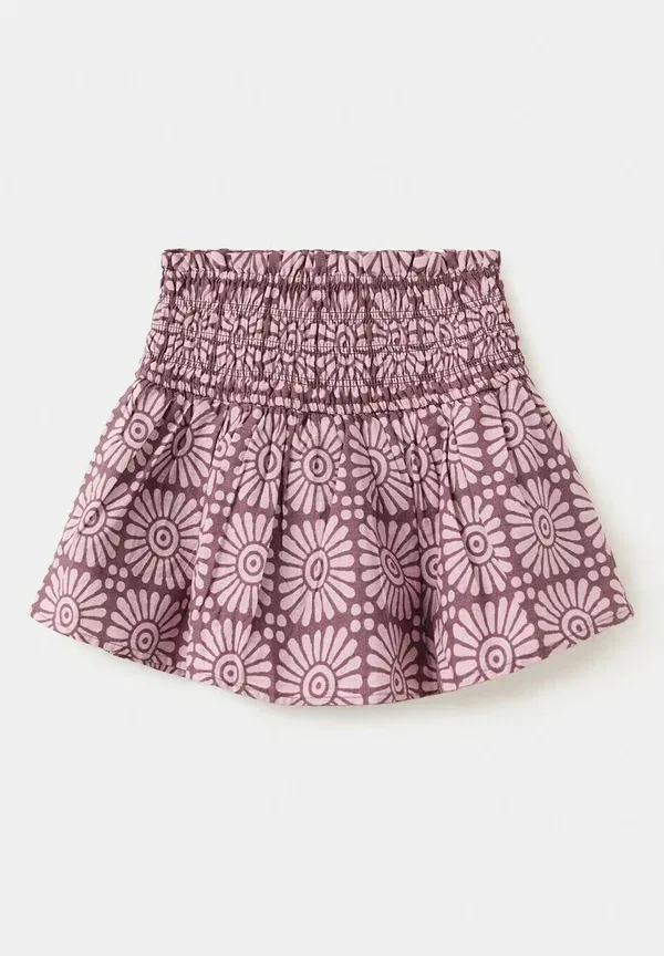 Юбка Mango Kids Kid a line, фиолетовая — фото 2