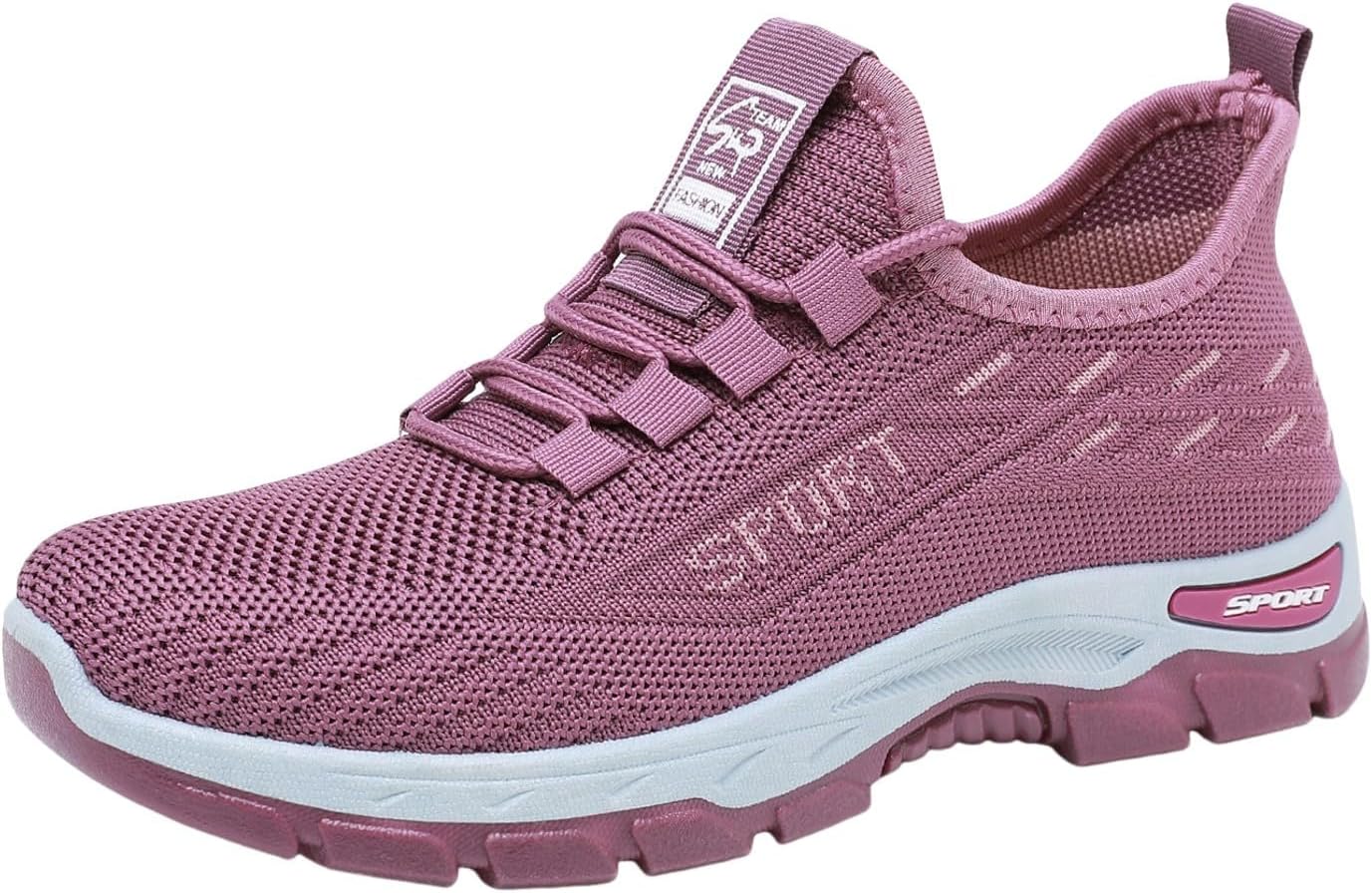 

Мужские беговые кроссовки IWIHMIV, повседневные, для улицы, нескользящие, для ходьбы, легкие, спортивные, дышащие, светло-фиолетовый