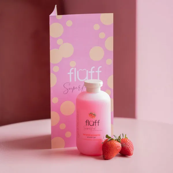Освежающий гель для душа Gel Ducha Fresa Fluff, 500 ml — фото 3