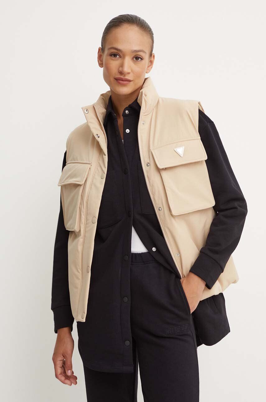 

Guess жилет без рукавов AURLIE, бежевый