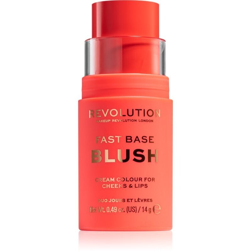 

Makeup Revolution Fast Base тонирующий бальзам для губ и щек оттенка Bloom 14 г