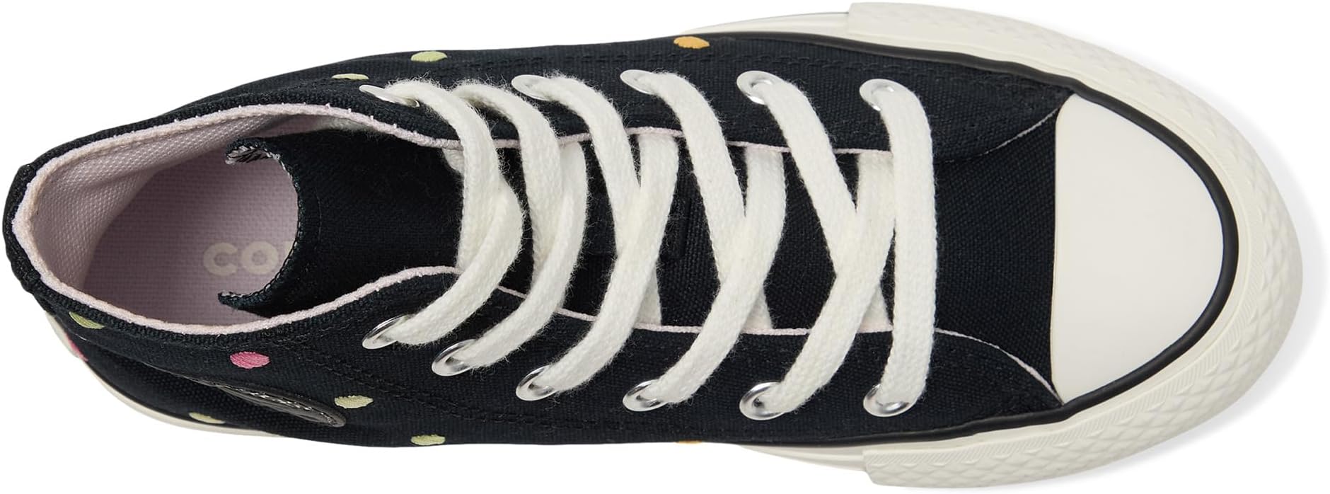 Кроссовки Converse Kids Chuck Taylor All Star Eva Lift, цвет Black/Vintage White/Egret — фото 2