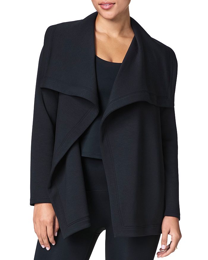 

Кардиган AirEssentials с драпировкой спереди SPANX, черный