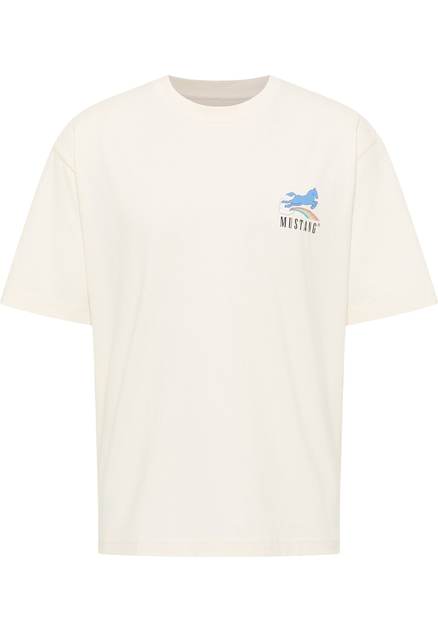 

Футболка MUSTANG Akron, White/Wool white