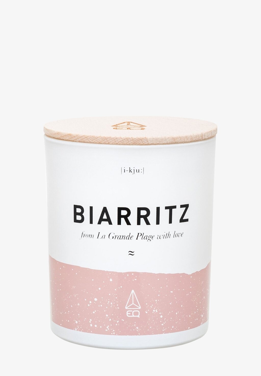 

Ароматическая свеча Bougie Parfumee Candle Biarritz EQ, белый