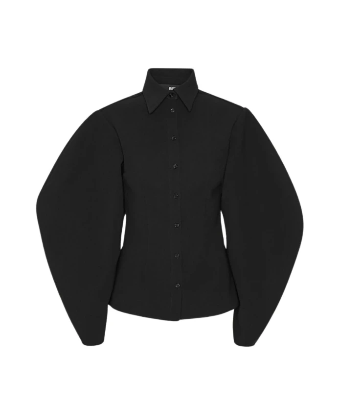 

Приталенной рубашкой для костюма Rotate Birger Christensen, черный