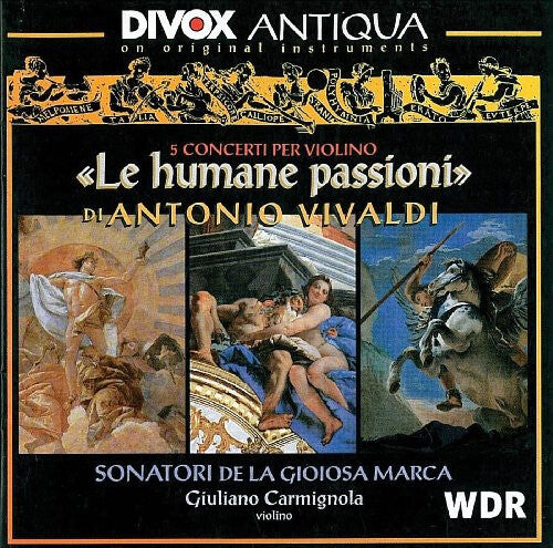 

CD диск Vivaldi / Carmignola: Le Humane Passioni - 5 Violin Concertos