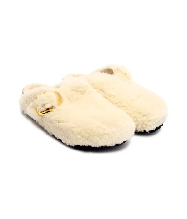 Бостонские мюли, кожаные сандалии Birkenstock, бежевый — фото 3